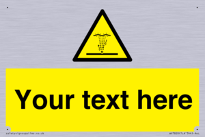 Custom warning geyser water jet